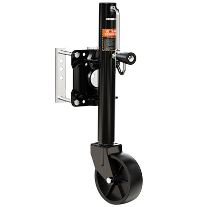 YOMILINK 1000 lbs Trailer Jack with Wheel, Heavy Duty Swivel Boat Jack